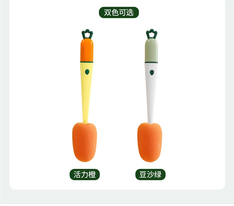 3 In 1 Multifunctional Cleaning Cup Brush Long Handle Insulation Cup Lid Brush Straw Brush Crevice Cleaning Brush, Used To Clean Baby Bottles, Water Cups, Glass, Teapots