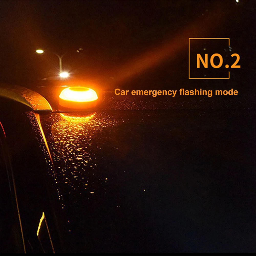 Luces de emergencia para coche, luz de advertencia de inducción magnética  estroboscópica, Flash de ayuda, homologado, V16 - AliExpress