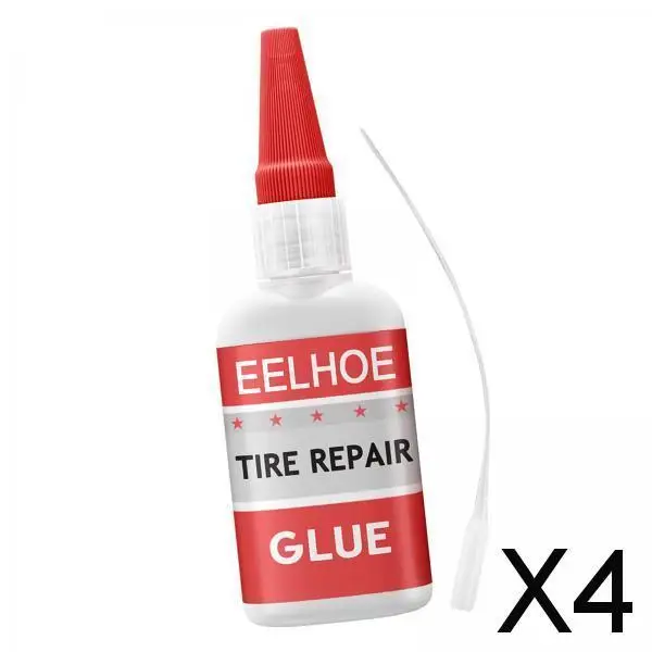 

2-4pack Tire Repair Glue Durable Sole Repair Glue for Vehicles Belt Rubber Tube