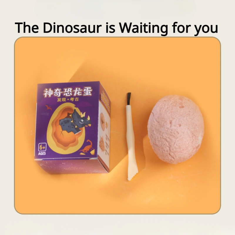 Mud Dinosaur Egg Excavation Animals Toys Biology Scientific Educational Archaeological Tyrannosaurus Toy for Kids Birthday Gifts 4