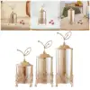 Glass Candy Jar Candy Storage Container Creative European Style Elegant Candy Jar for Living Room Office Holiday Desk Decor 3