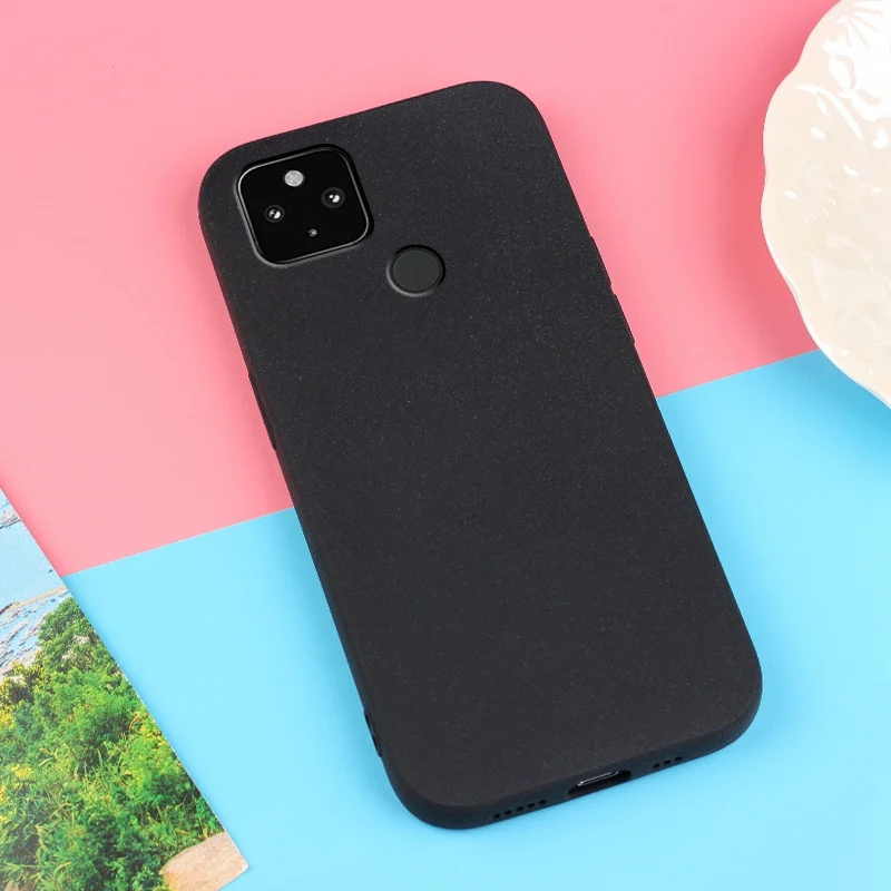 Sand Matte Soft Silicone Shockproof Phone Case - Full Protection Cover