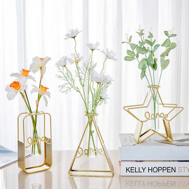 

Creative Decorative Vase Decoration Ins Wind Wine Cabinet Simulated Flower Arranger Living Room Desktop Home Decoration