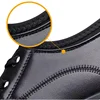Leather Business Casual Shoes for Men Breathable Platform Loafers Fashion British Simple Men Shoes Soft-Soled Non-Slip Shoes Men 5