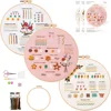 3 Sets Embroidery Kit for Beginners