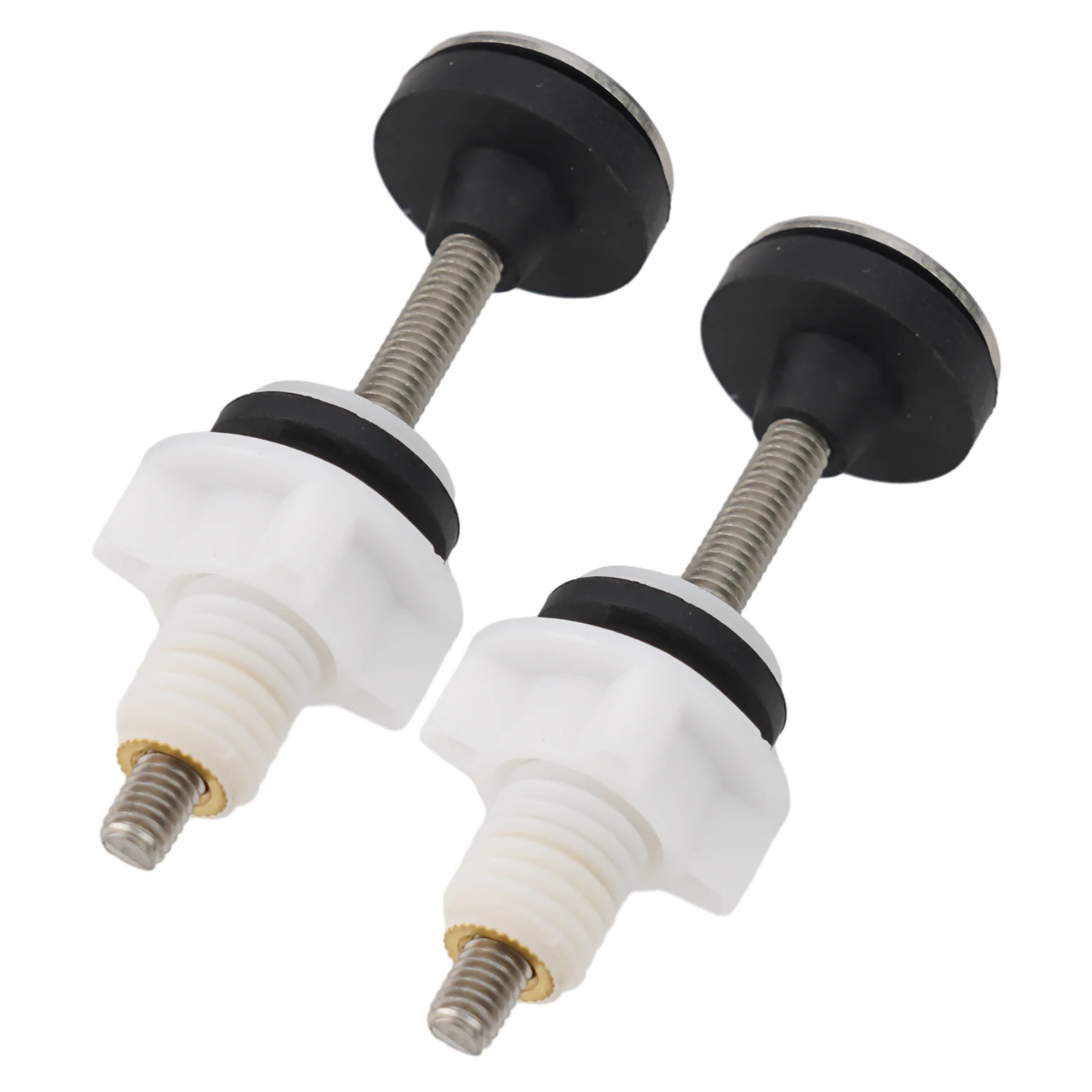 Toilet Tank Fixing Kit Toilet Cistern Toilet Pan Fixing Fitting Sealing Stainless Steel Bolts Rubber Gaskets Leak Free
