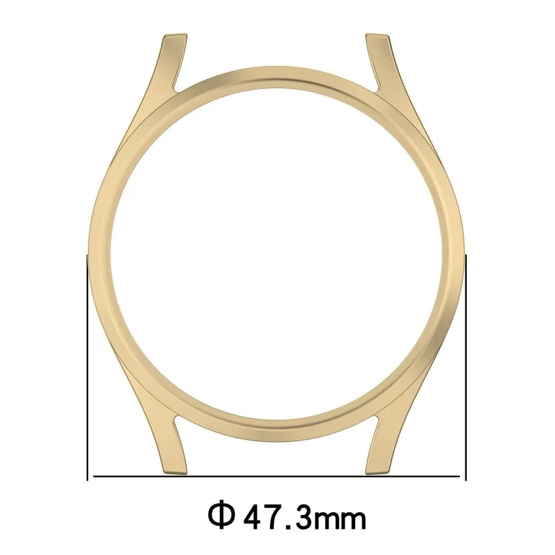Enhanced Protective PC Case for Galaxy Watch - Durable Half Cover Bumper Accessories