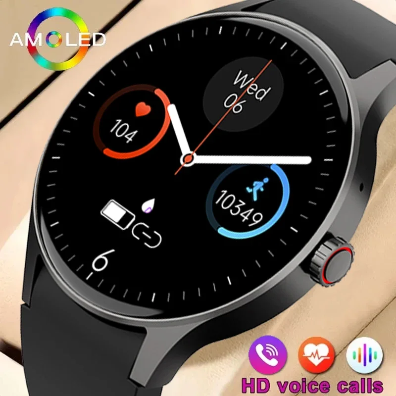 Fashion Smart Watch Women Bluetooth Call Voice Assistant Orologio Con Quadrante Personalizzato Smart Heart Rate Clock Health Smartwatch Per Xiaomi