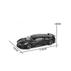 1:64 Bugatti La Voiture Noire Toy Car 1/64 JKM Vehicle Miniature Model Free Wheels Diecast Zinc Alloy Metal Collection Gift 6
