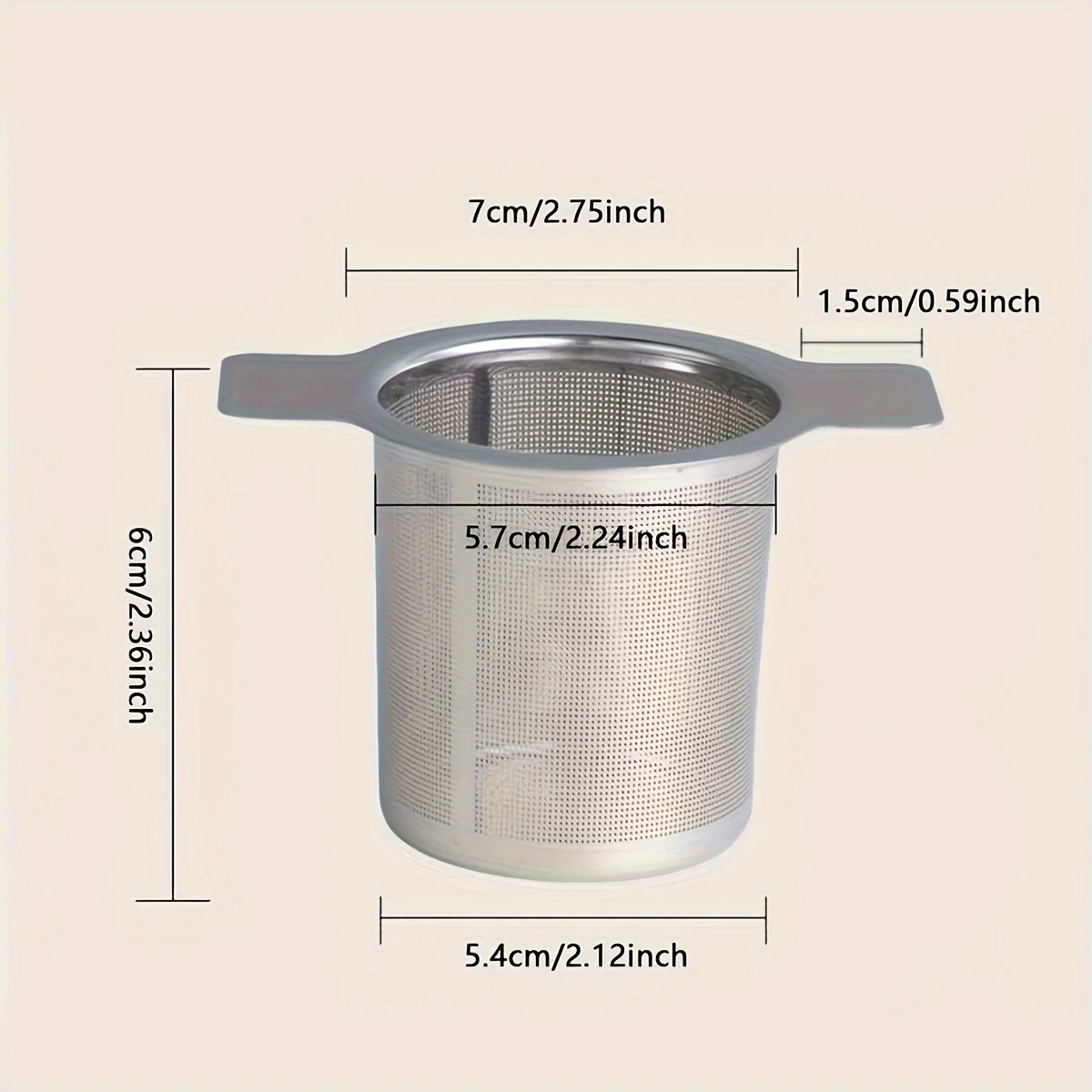 Stainless Steel Reusable Mesh Tea Infuser