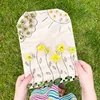 Wooden Flower Stand Spring Outdoor Exploration Of Nature Game Baby Parent-Child Interactive Toys Easy Install (Round) 4