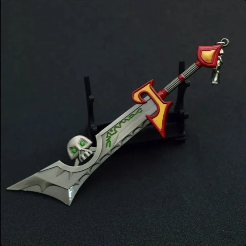 World of Warcraft  Ashbringer Magni Bronzebeard Sword 18cm Metal Game Peripheral Arts and Crafts Ornaments Weapon Model Gifts 2