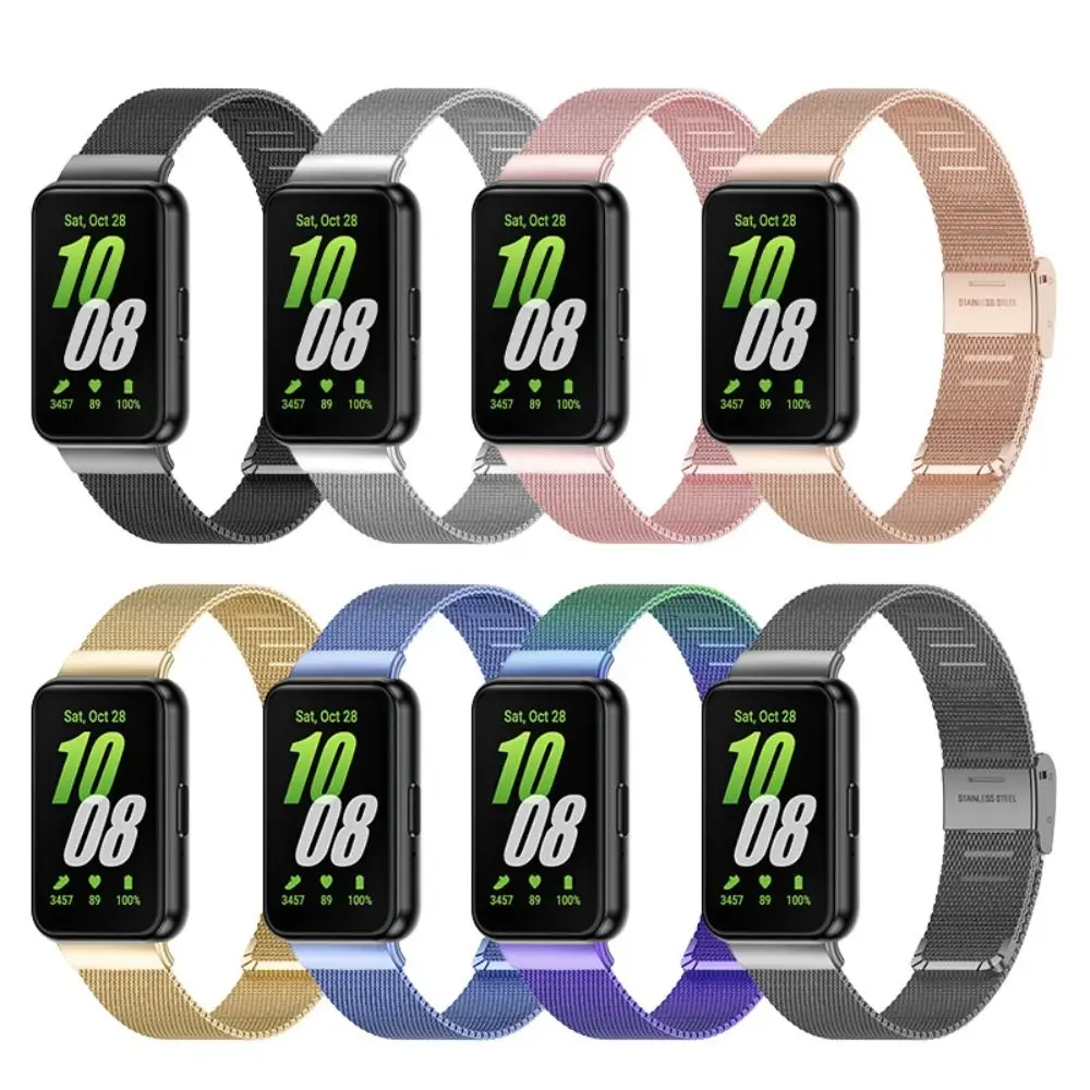 Sleek Stainless Steel Smart Watch Strap - Premium Wrist Loop Bracelet