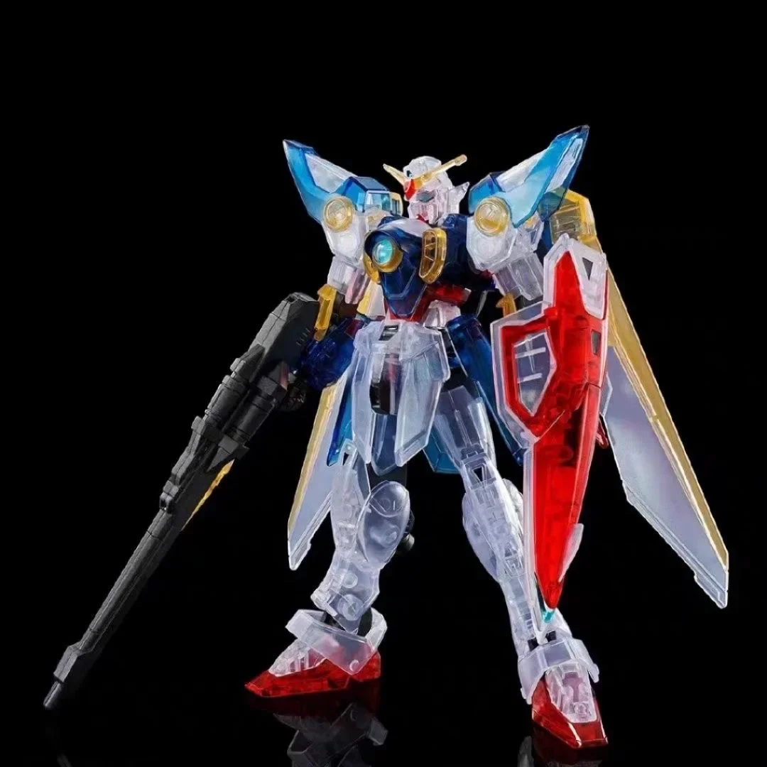 Anime Mobile Suit GaoGao XingDong Model HG 1/144 Wing Zero Deathscythe RX-93 Strike AERIAL CALIBARN Barbatos Robot Action Figure images - 6