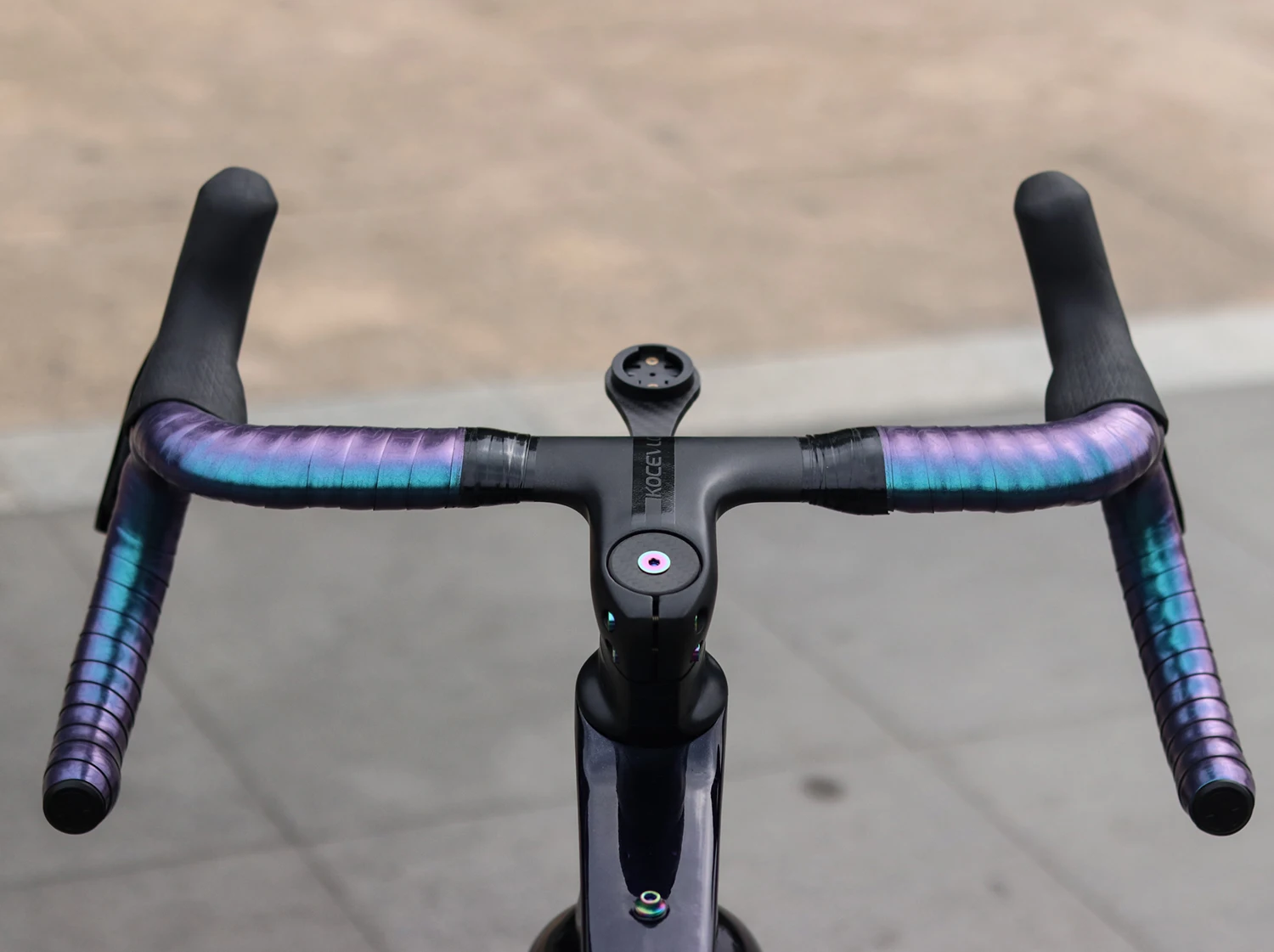 KOCEVLO ステム一体型カーボンエアロハンドル 380mm/100mm