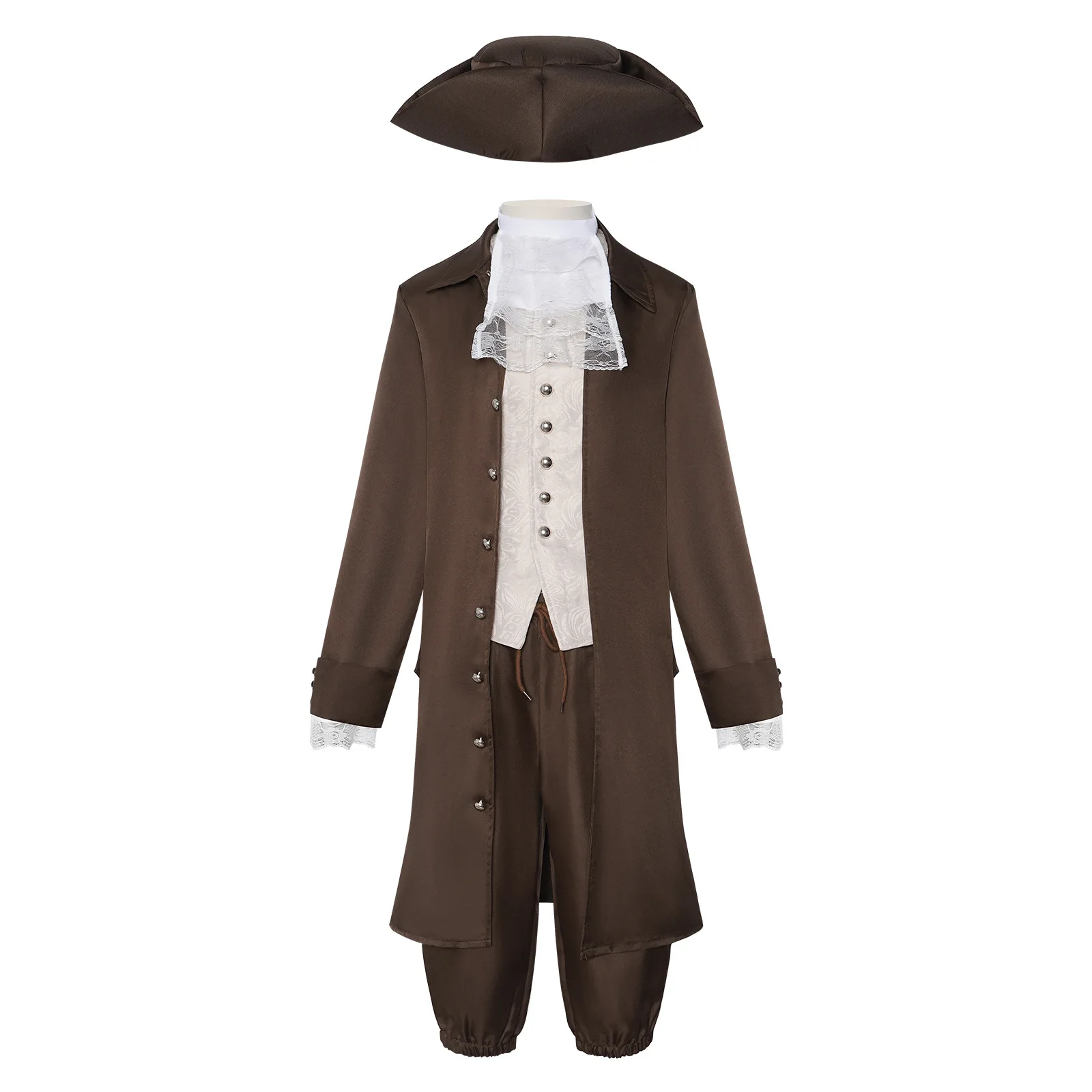 Generic Brown Trench Coat Costume for Men (Unofficial)