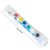 6 Color/12 Color Washable Acrylic Paint with Paintbrush Toddler Finger Paint K1KF 4