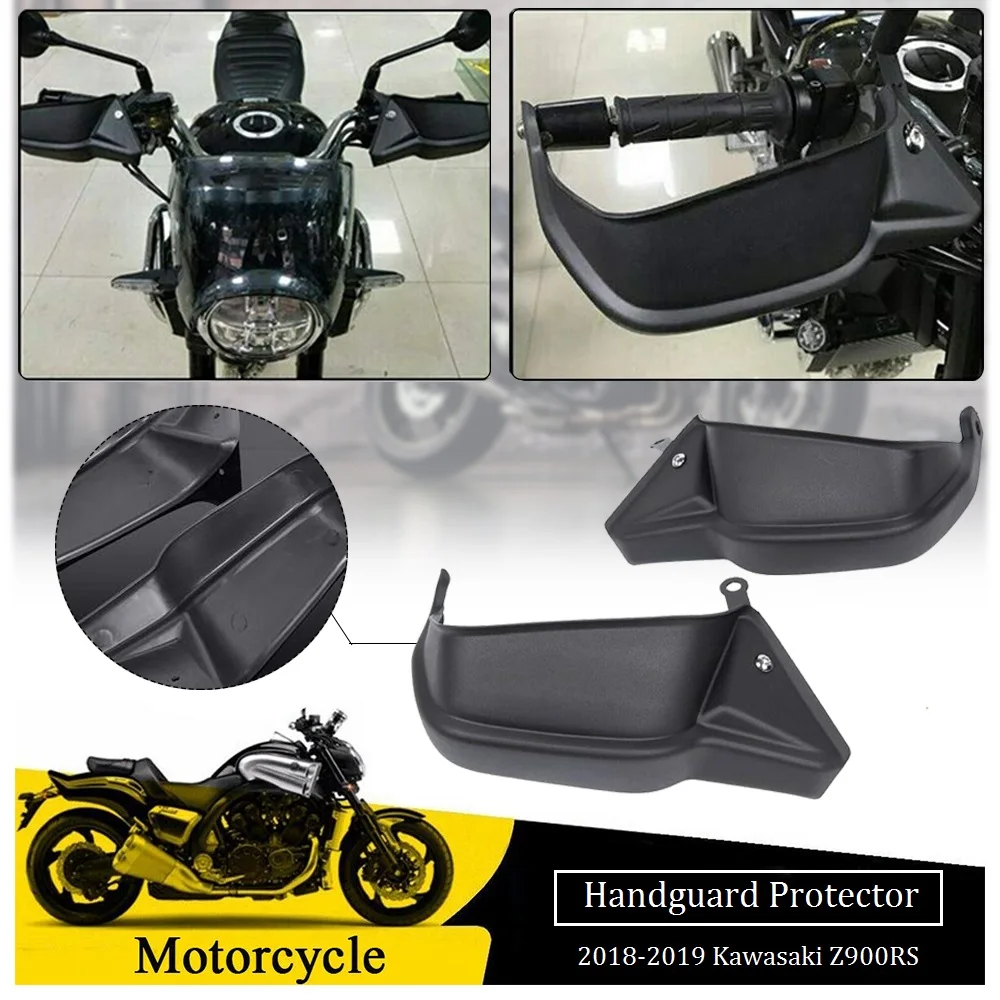 

For Kawasaki Z900RS Handguard 2018-2023 Z900 RS Accessories Handlebar Hand Guard Bar Brush Brake Clutch Protector Windshield