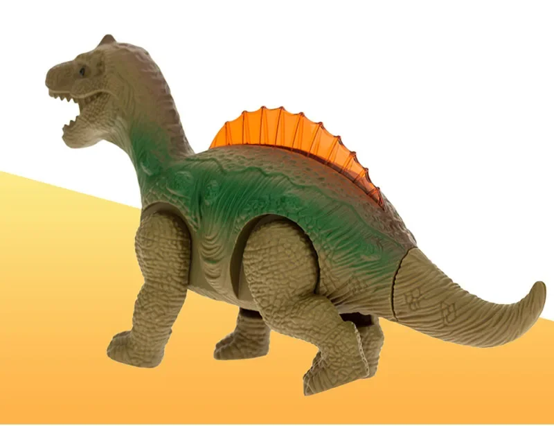 Electric Walking Dinosaur Toys Glowing Dinosaurs with Sound Animals Model  for Kids Children Interactive  Gift 2