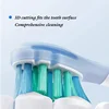 4/6pcs Metal Free Toothbrushes Head Suitable for USMILE all Series Models Vacuum Packaging Fading Bristles 4