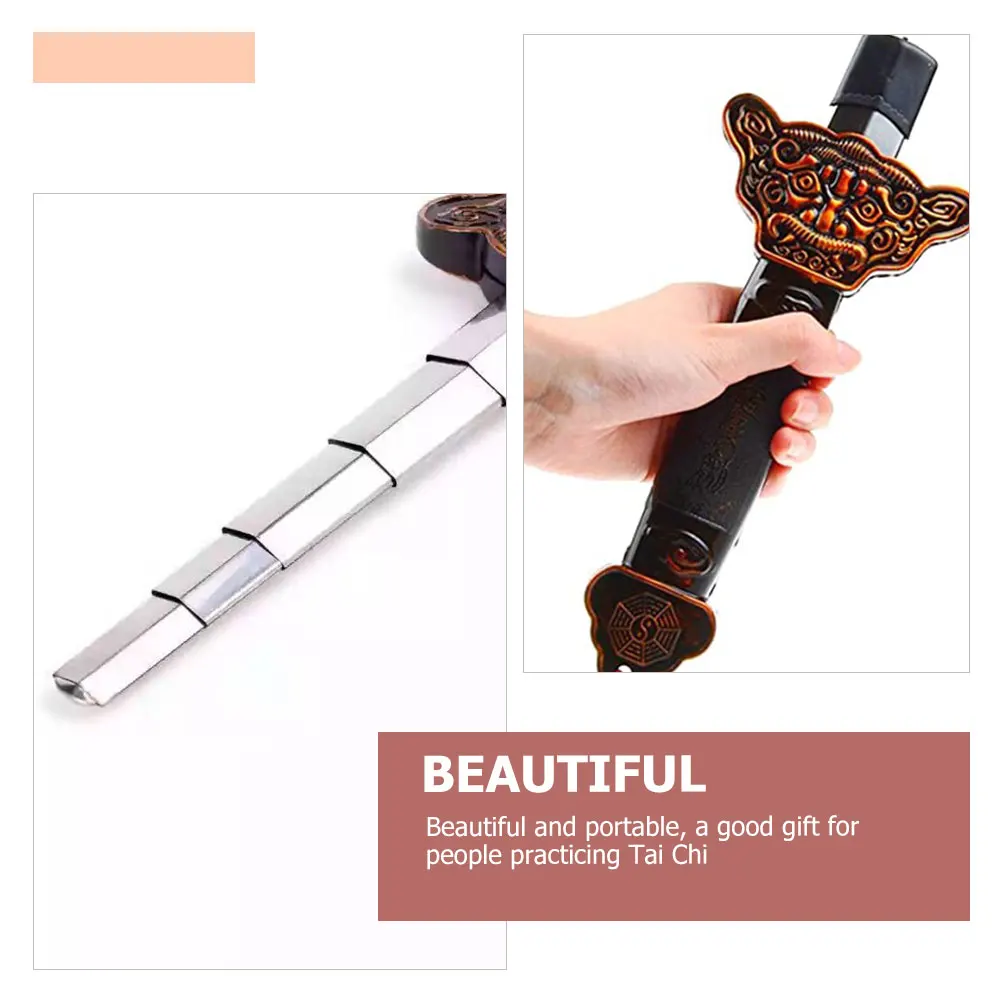 Chinese Tai Chi Toys Retractable Toys Outdoor Sports The Gift Classic Tassel Toys Performance Prop Sports Accessories
