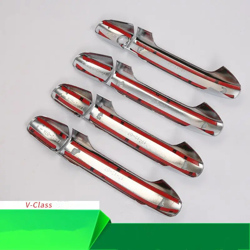 2X Car Door Handle Cover Styling Stickers For W447 Metris Valente V Class 2016 2021 - View #3