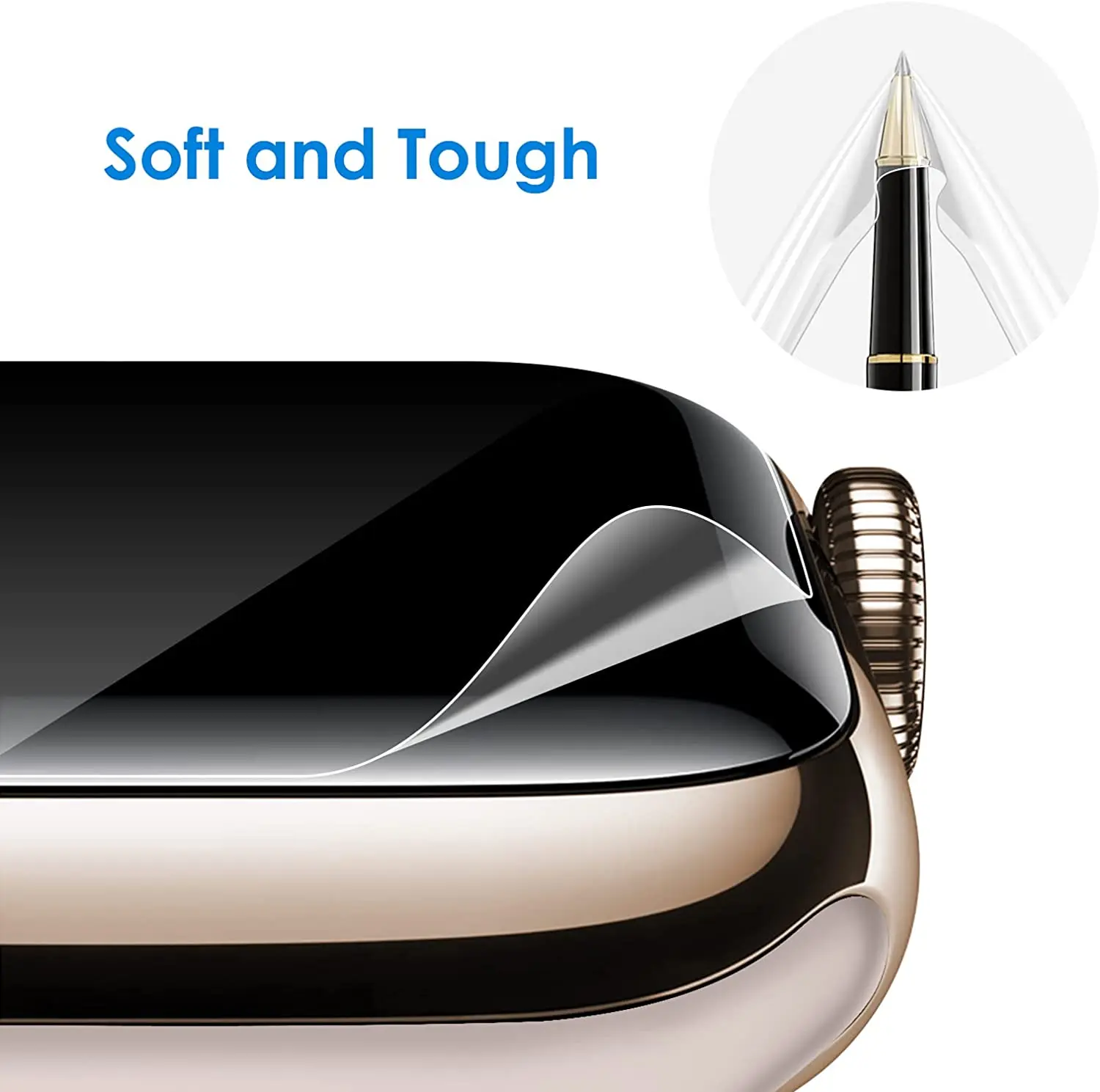 Premium Screen Protector for Apple Watch - Ultra Clear Film Protection