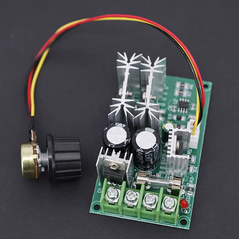 고전력 PWM DC 모터 속도 컨트롤러 스위치 DC 20A 60A 12/24/36/48V 전류 전압 조정기 DC 10-60V PWM 드라이브 모듈 N6