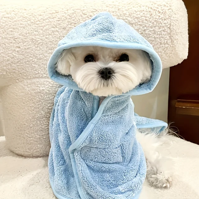 Soft Pet Bathrobe Absorbent Pet Quick Drying Bath Towel Dog Bath Towel Dogs Clean Absorbent Bathrobe Full Body Wrap Dogs Cats Soft Pet Bathrobe Absorbent Pet Quick Drying Bath Towel Dog Bath Towel Dogs Clean Absorbent Bathrobe Full Body Wrap Dogs Cats