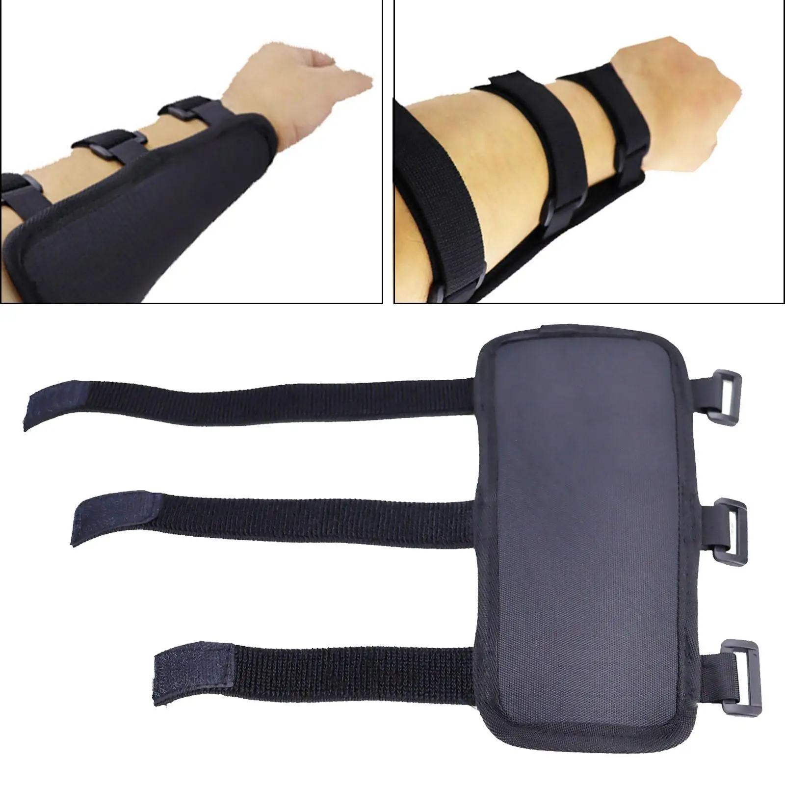 Archery Arm Guard Protector Breathable Sleeve Long Elastic Strap Padded Armband for Outdoor Sports Women Men Practice Adults