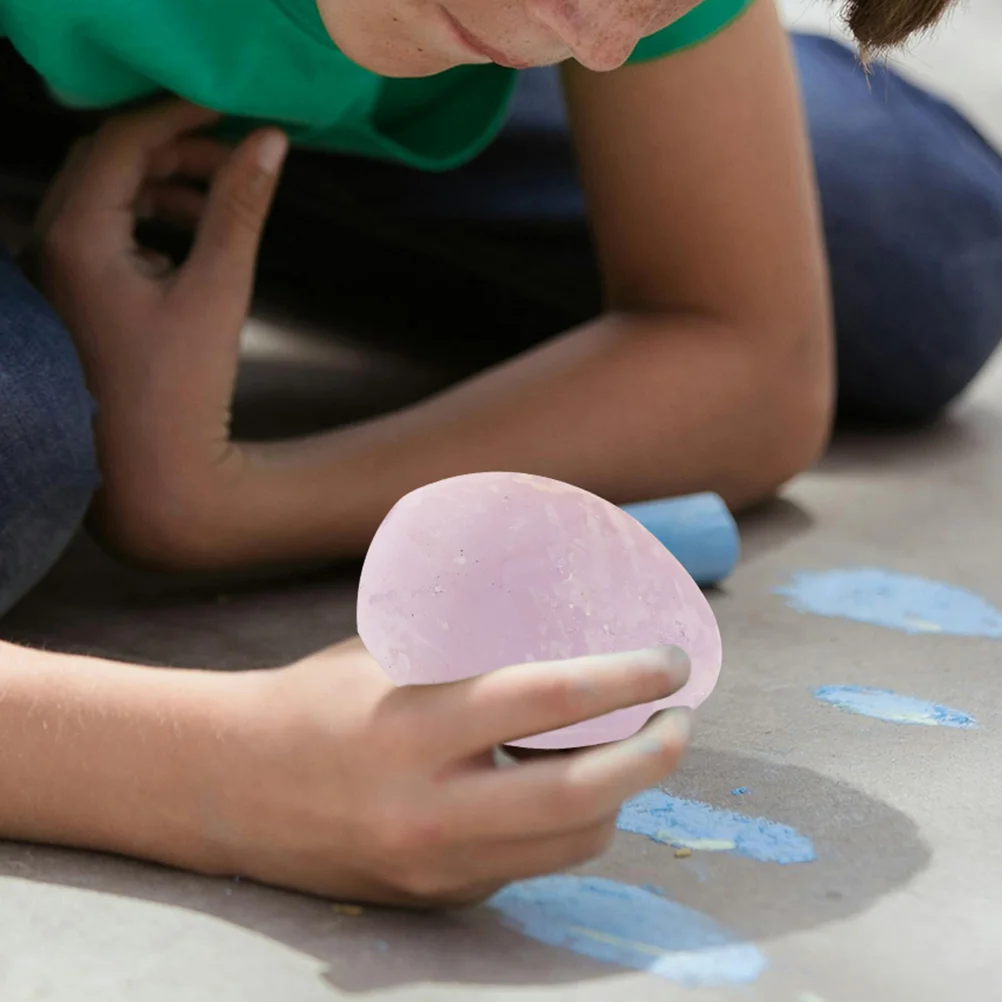 어린이용 분필 펜, 파스텔 연필, 계란 모양 그림 초크, 단색 칠판, 먼지 없는 어린이, 12 개