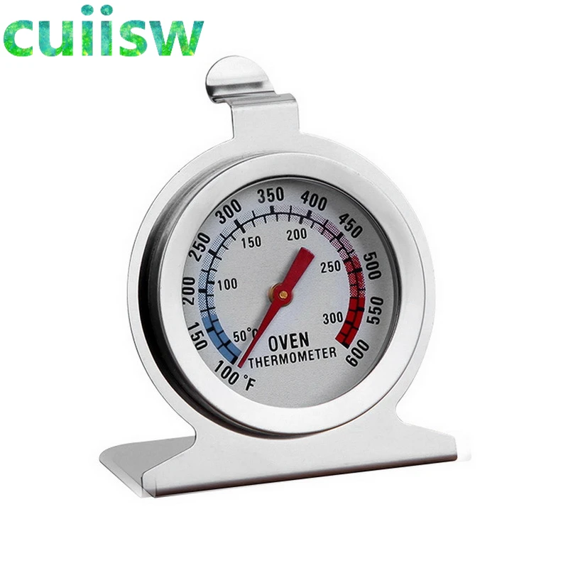 מד טמפרטורה לתנור מפלדת אל-חלד מיני מד טמפרטורה לגריל ביתי מטבח מזון חם