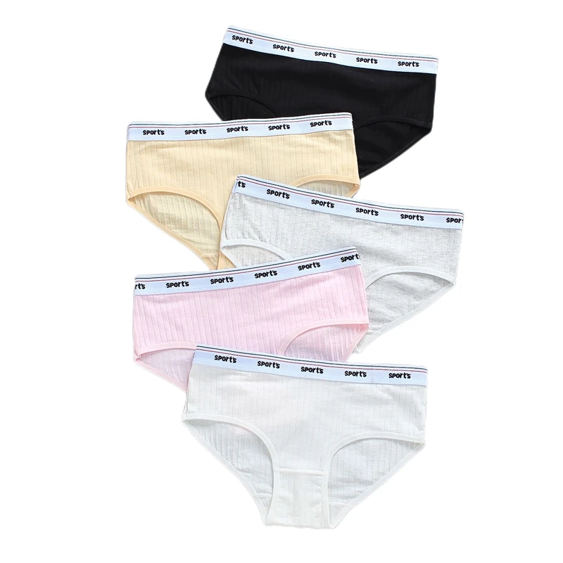 Ropa triangular de algodón niñas, pantalones Color sólido, 3 piezas, 13 años| | AliExpress