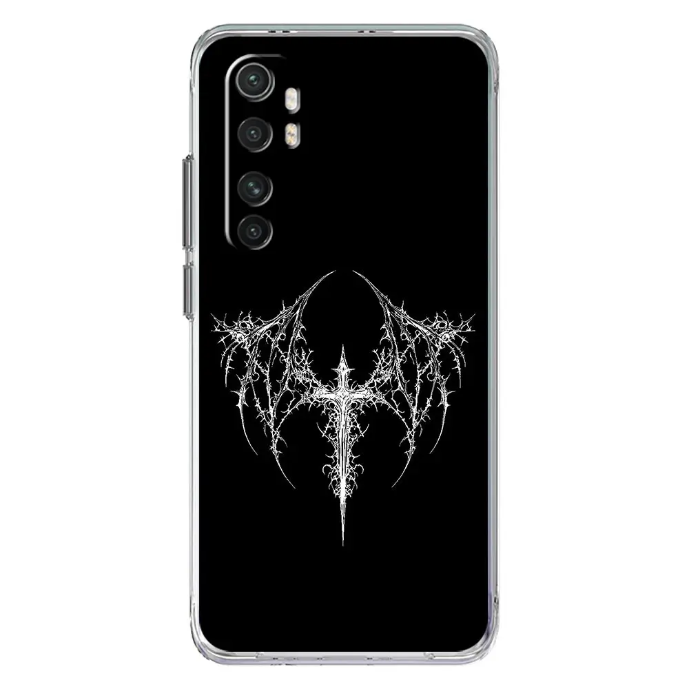 Cyber Sigil Cross Line TPU Phone Case Cover