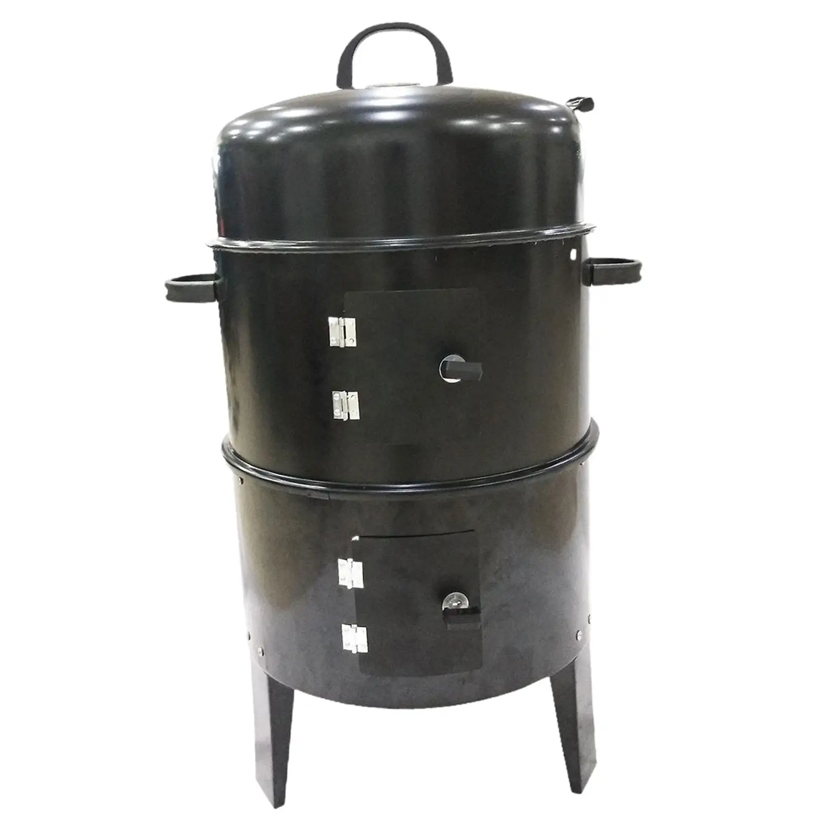 Vertical BBQ Grill Charcoal Grill Thermometer for Picnic Garden Backyard
