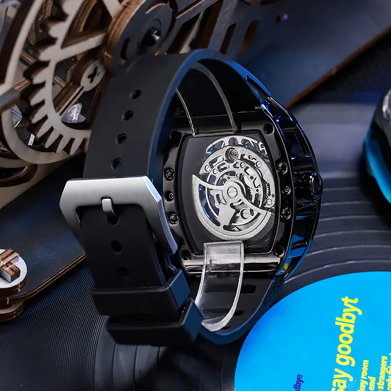 Top Luxury Skeleton Luminous Waterproof Automatic Men's es Tourbillon Mechanical_voghion.com