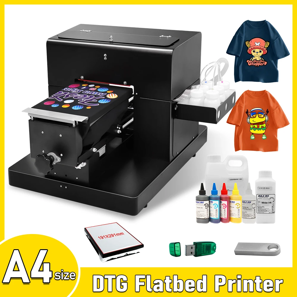 Stampante A4 Dtg Per Macchina Da Stampa Per T-Shirt Epson L805 Direttamente Alla Stampante Per Indumenti Stampante Flatbed Dtg Stampante A4 Dtg Per T-