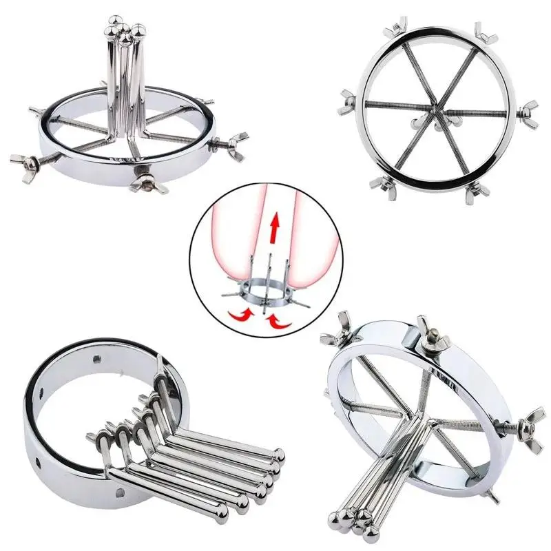 Stainless Steel Adjustable Anal Dilator Metal Vaginal Dilator Anal Training Vaginal Speculum Fisting dildos Adult Sex Toys