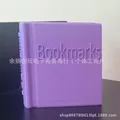 Purple mini bookshelf