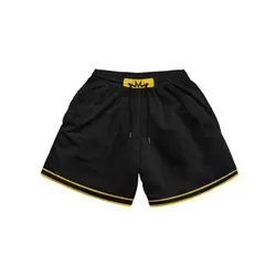 Men's 3D Printed Quick Dry Mesh Gym Shorts - Casual Summer Activewear - XXXL (3DTHKI374-black)