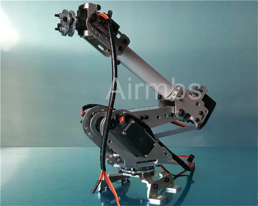 알루미늄 6 DOF 로봇 팔, MG996r 서보모터 조작기, 아두이노 DIY 로봇 장난감 스타터 키트용 기계식 팔