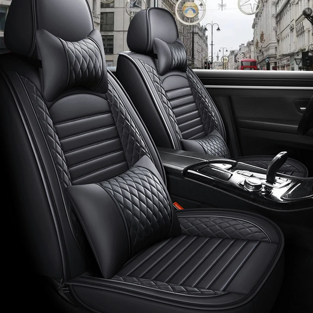 5-Seat PU Leather Covers 6