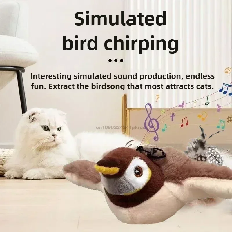 Rechargeable Interactive Plush Bird Toy 4