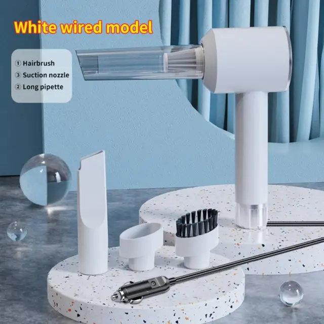 Hordozható Vezeték Nélküli Porfogó-Vákuumtisztító Könnyen Megtisztítható Otthoni És Autó Kettős Használat - Image 6