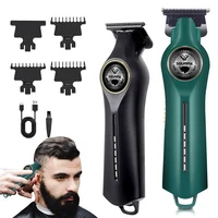 Hair Clippers for Men Cordless Professional Barber Clipper Hair Cutting Kit with 3 Guide Combs for Haircut, Trimming & Grooming 1