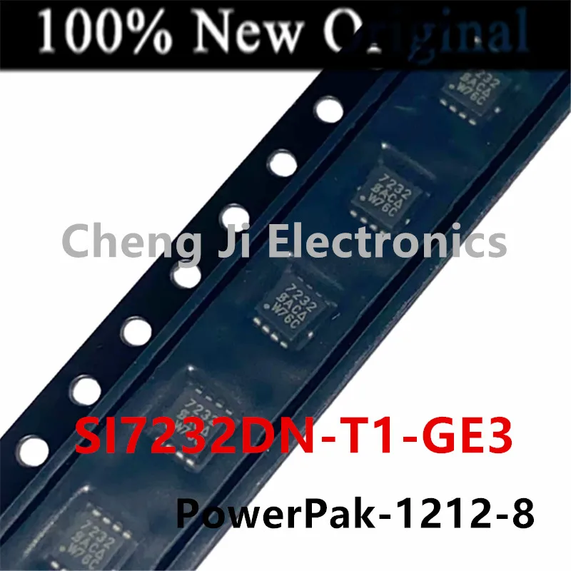 5 Pz/Lotto Si7232Dn-T1-Ge3 Si7232Dn Pak1212-8 Marcatura: 7232 Nuovo Mosfet Originale Dual N-Channel 20 V (D-S)