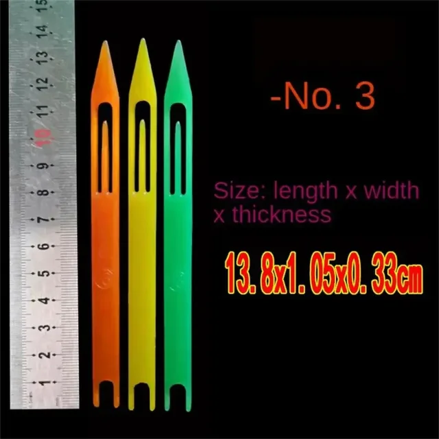 Fishing Netting Needle Repair Net Line Mending Weaving Rustproof Shuttles Nets Accessories 6