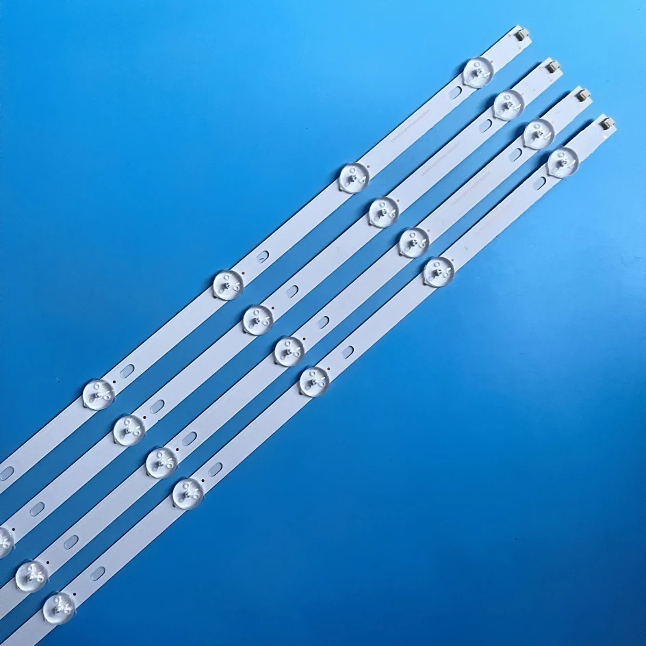 4PCS LED Backlight Strip 10Lamps For LB-GM3030-GJPHP434X10AUS2-X IC-B-AOAG43DA28  43PUS7505 43PUS6554/12 43PUS6504 43PUS7505/60