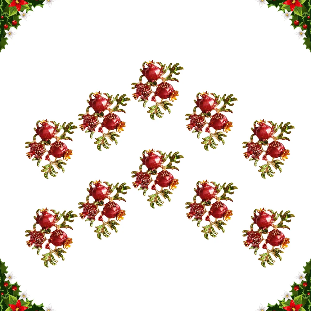 

Винтажные Украшения, искусственная брошь в форме граната, сделай сам, ткань для обуви, ювелирные изделия