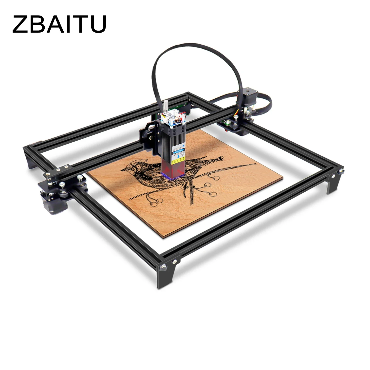 

ZBAITU Laser 30/40/80W Engraving Cutting Machine -32 bit CNC Carving Cutter Laser Engraver Cut 10mm Wood FAC Offline